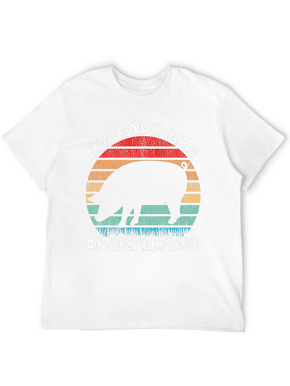 My Favorite Antidepressant Pig T-Shirt