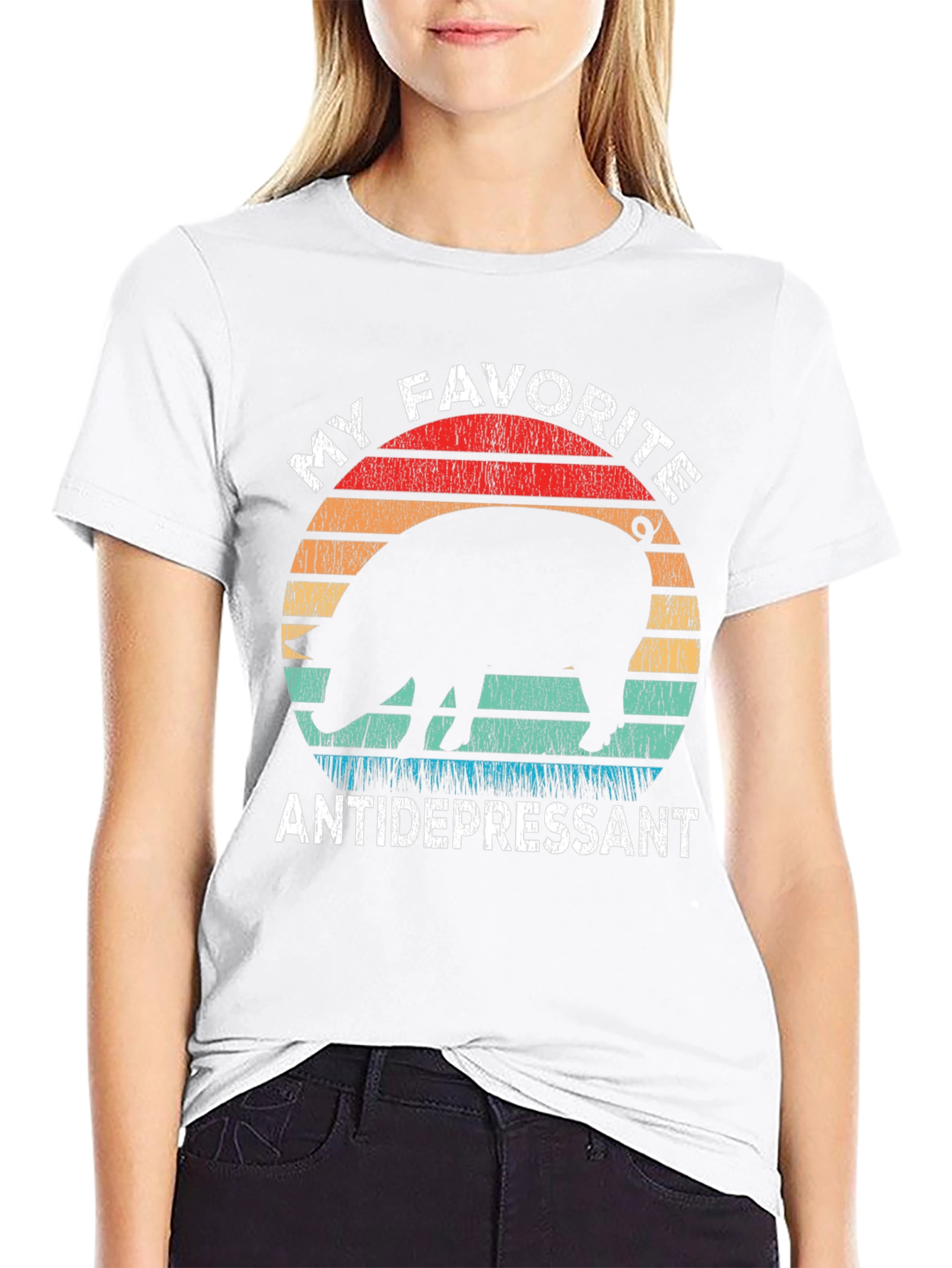 My Favorite Antidepressant Pig T-Shirt