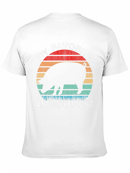 My Favorite Antidepressant Pig T-Shirt