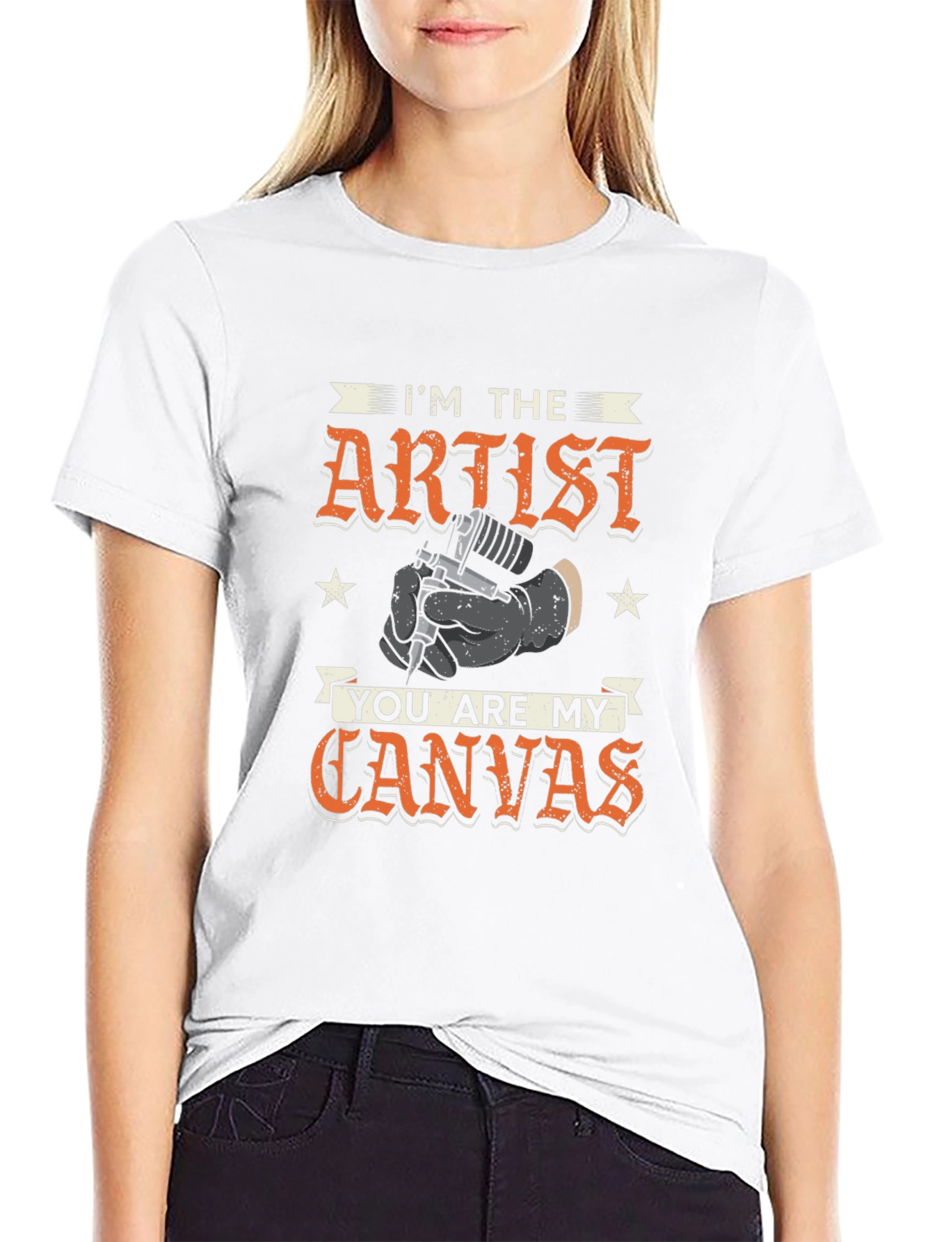 Im The Artist You Are My Canvas T-Shirt