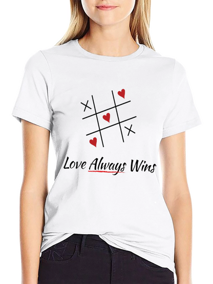 Love Always Wins Graphic Tee - Black