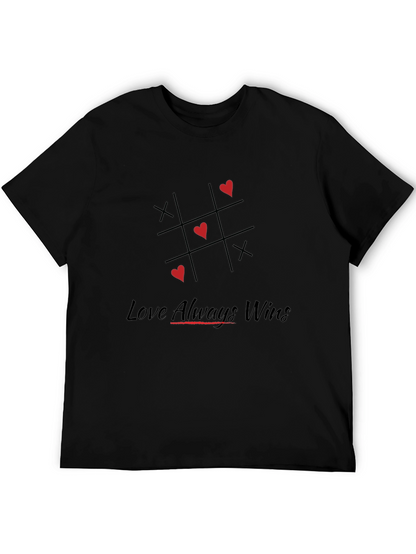 Love Always Wins Graphic Tee - Black