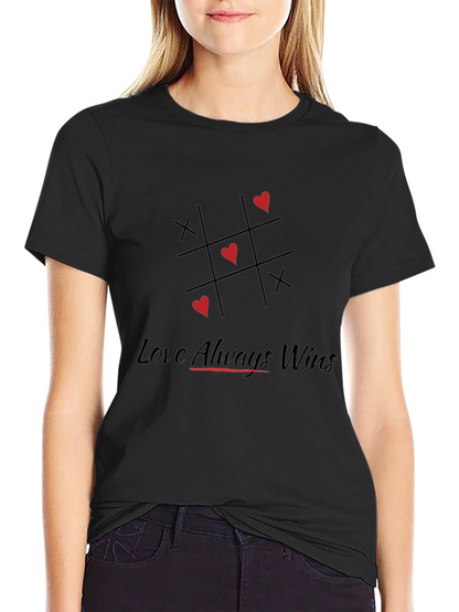 Love Always Wins Graphic Tee - Black