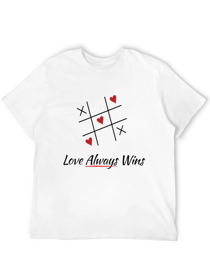 Love Always Wins Graphic Tee - Black
