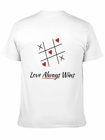 Love Always Wins Graphic Tee - Black