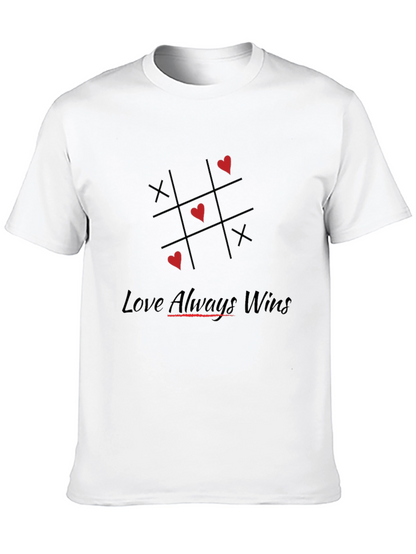 Love Always Wins Graphic Tee - Black