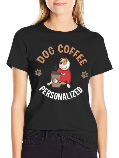 Dog Coffee Personalized T-Shirt