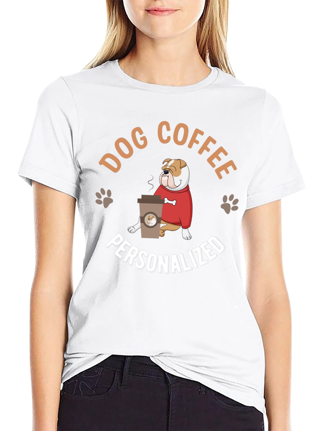 Dog Coffee Personalized T-Shirt