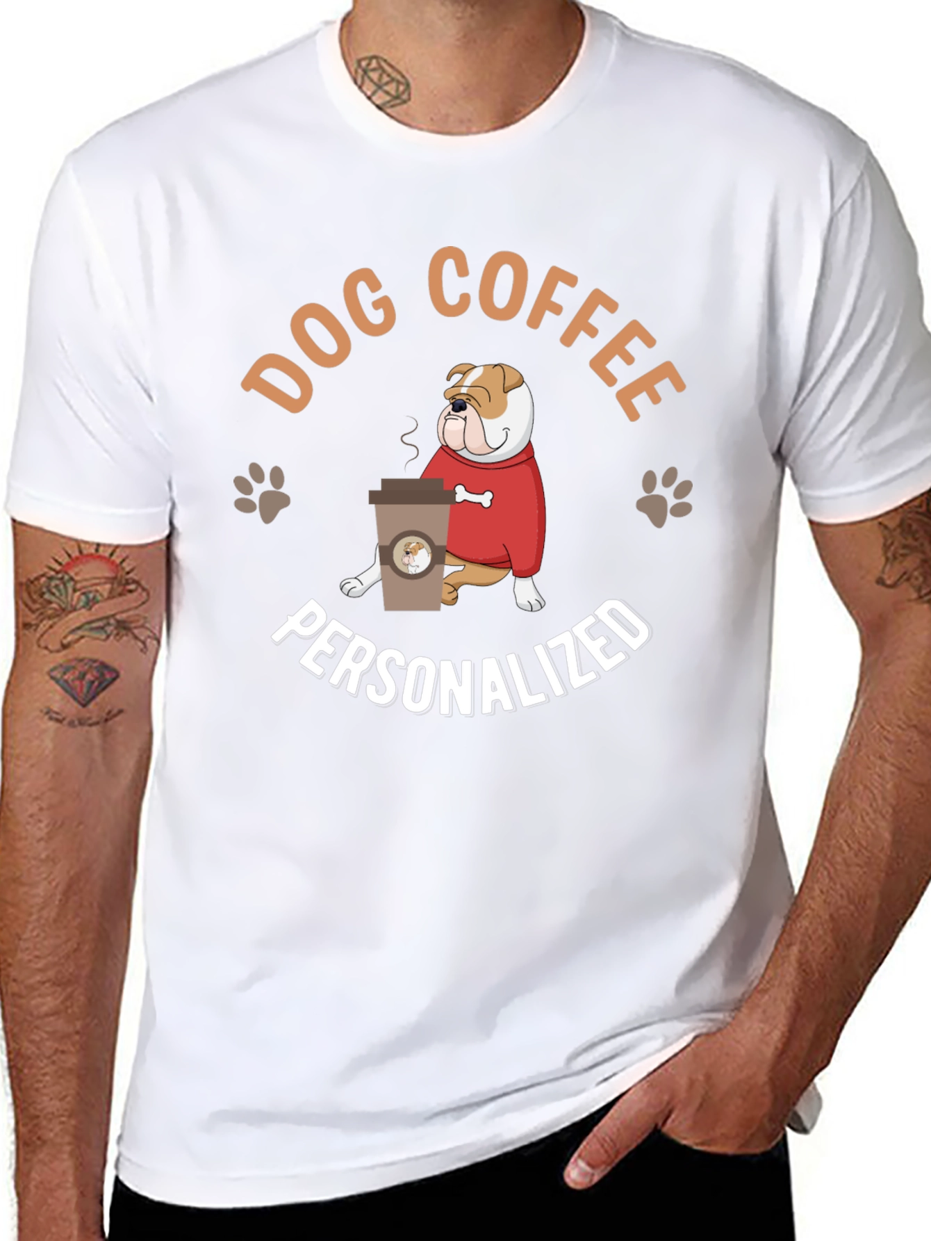 Dog Coffee Personalized T-Shirt