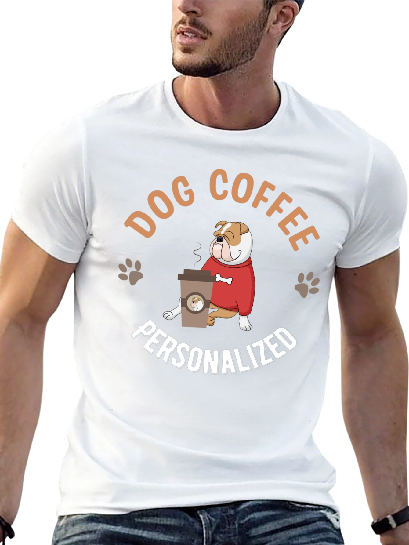 Dog Coffee Personalized T-Shirt