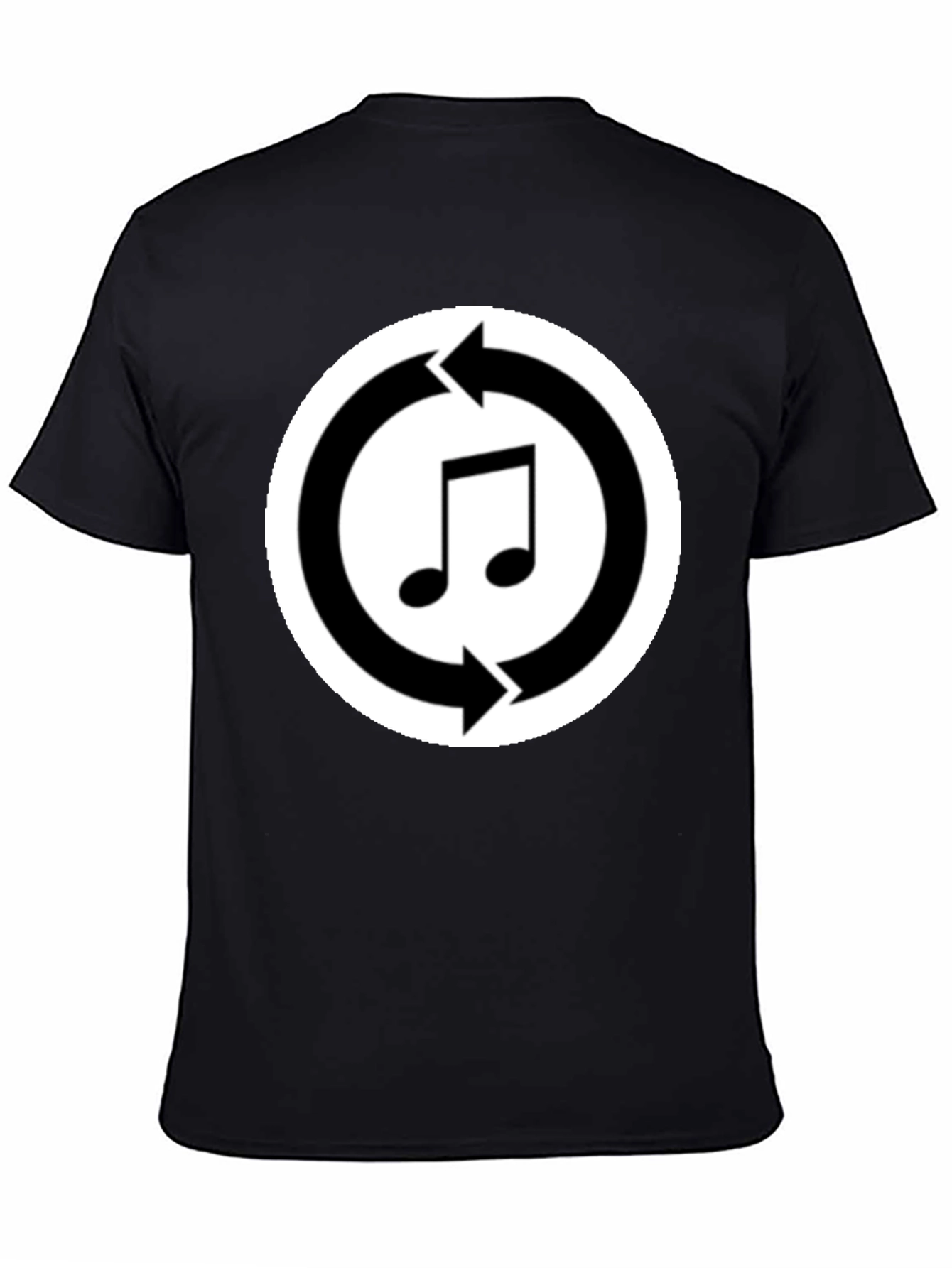 Musical Recycling Black T-Shirt