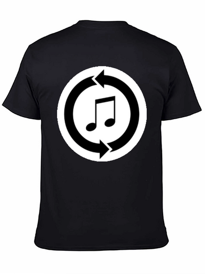 Musical Recycling Black T-Shirt