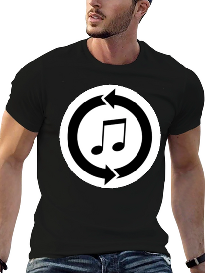 Musical Recycling Black T-Shirt