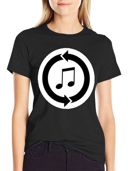 Musical Recycling Black T-Shirt