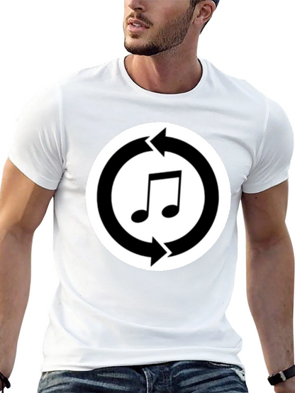 Musical Recycling Black T-Shirt