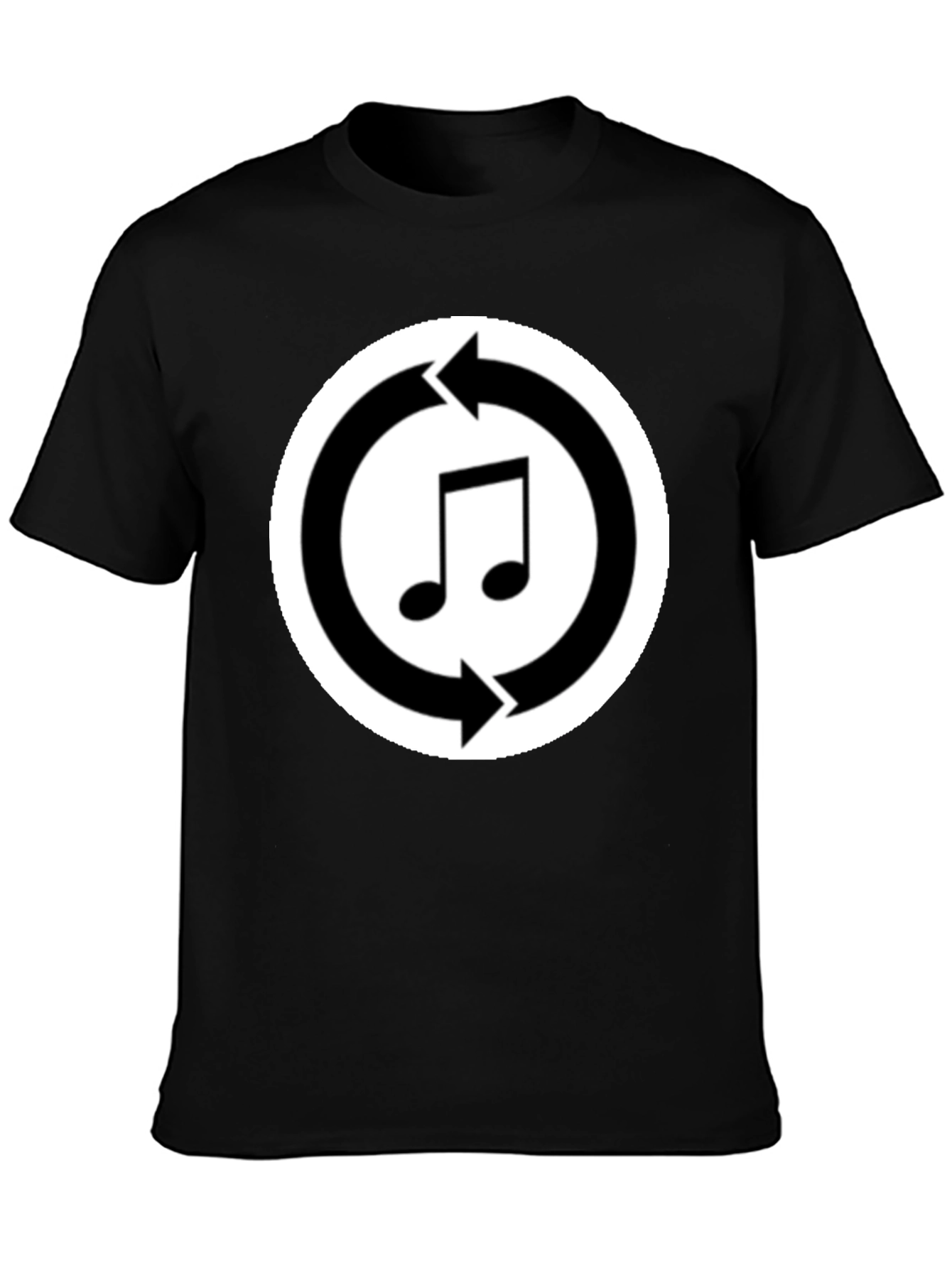 Musical Recycling Black T-Shirt
