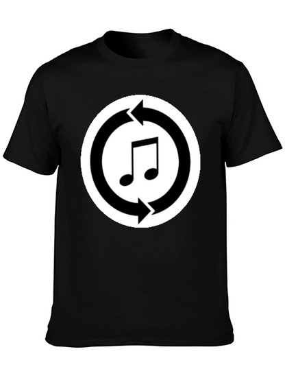 Musical Recycling Black T-Shirt