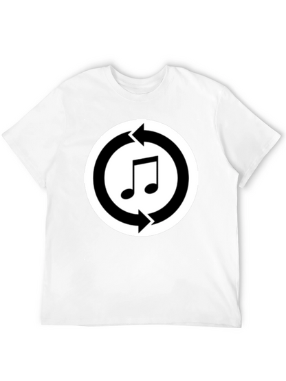 Musical Recycling Black T-Shirt