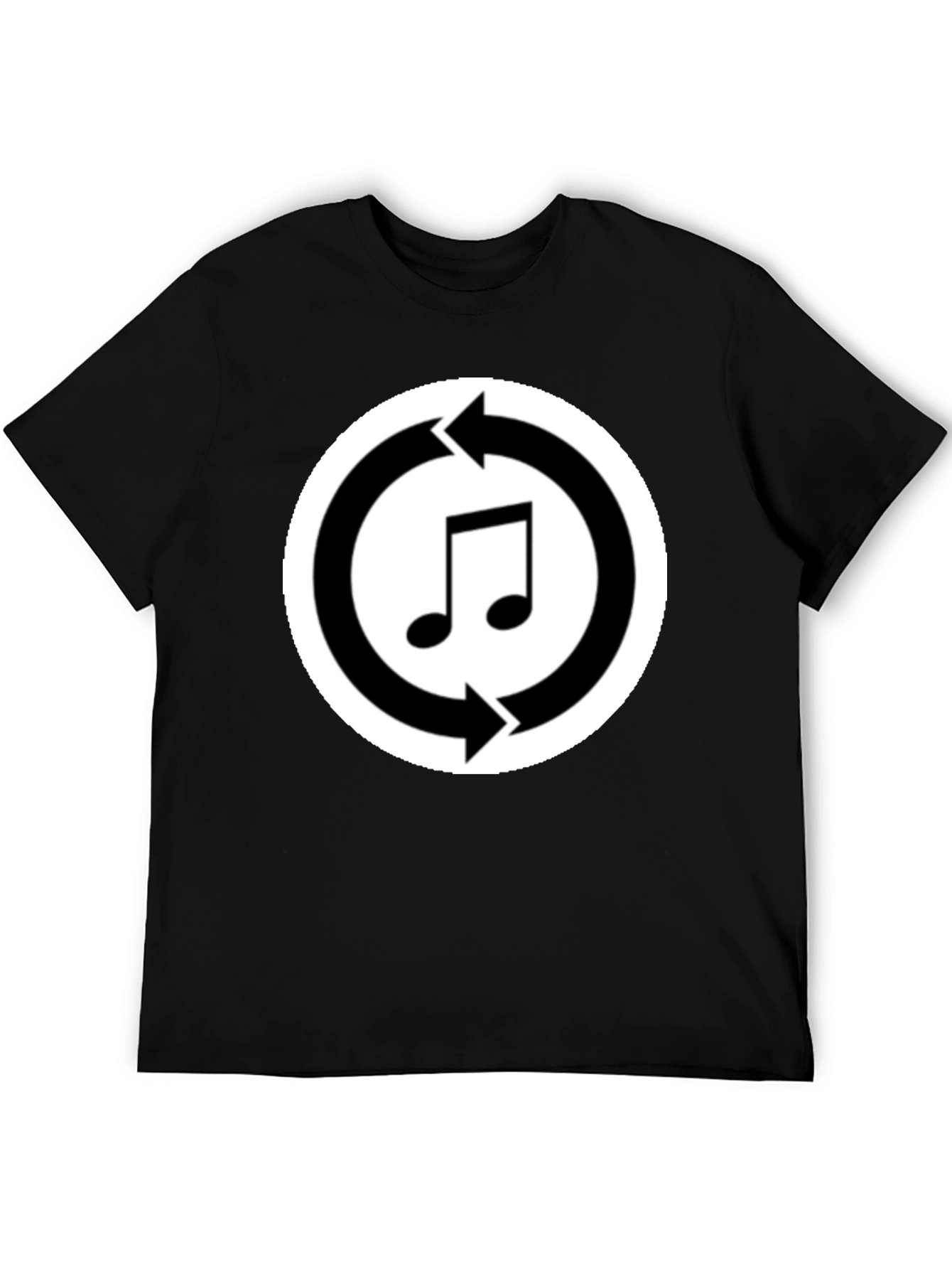 Musical Recycling Black T-Shirt