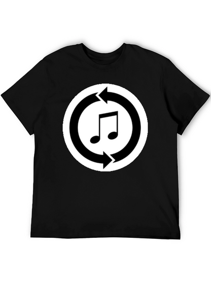 Musical Recycling Black T-Shirt