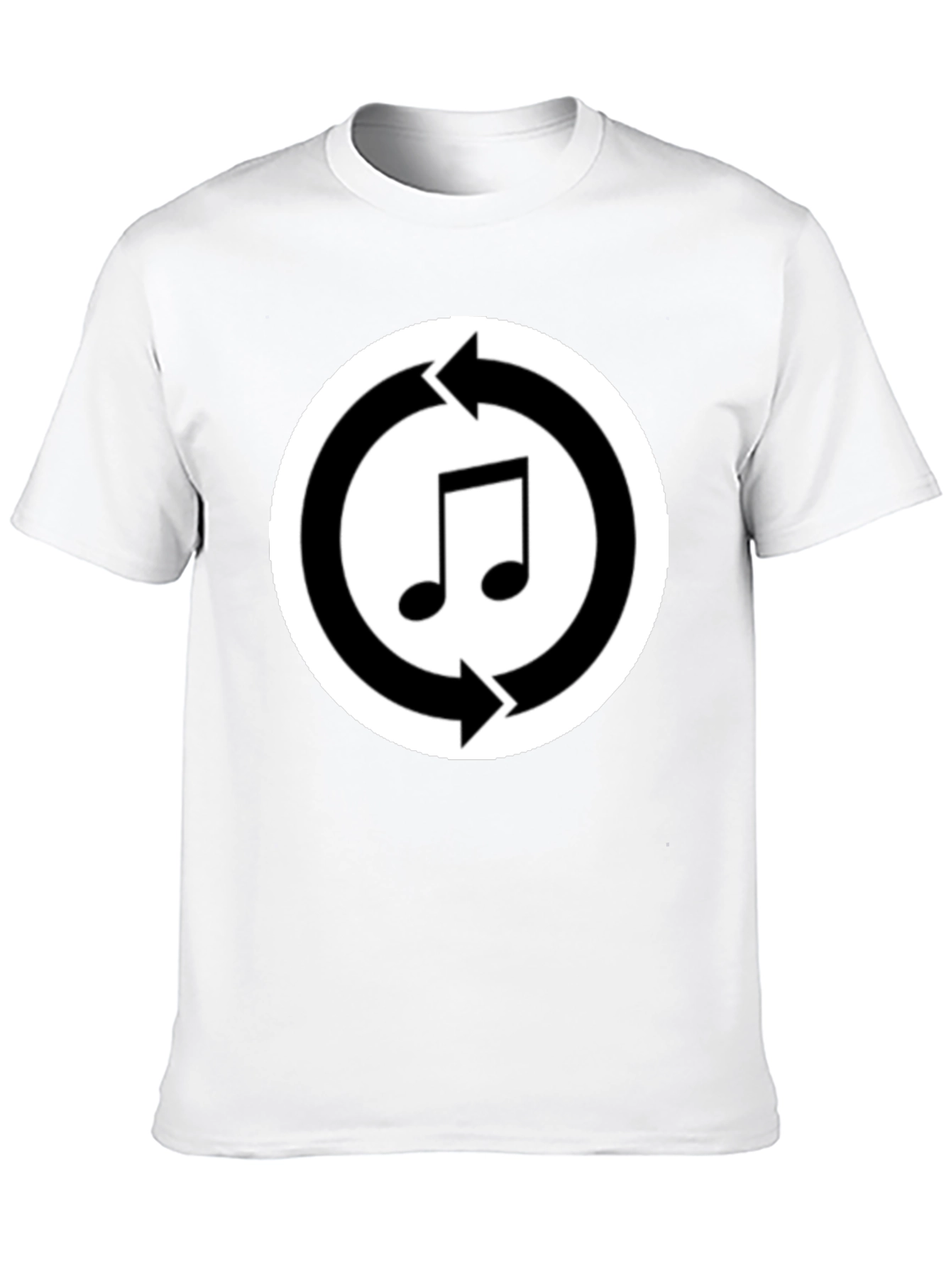 Musical Recycling Black T-Shirt