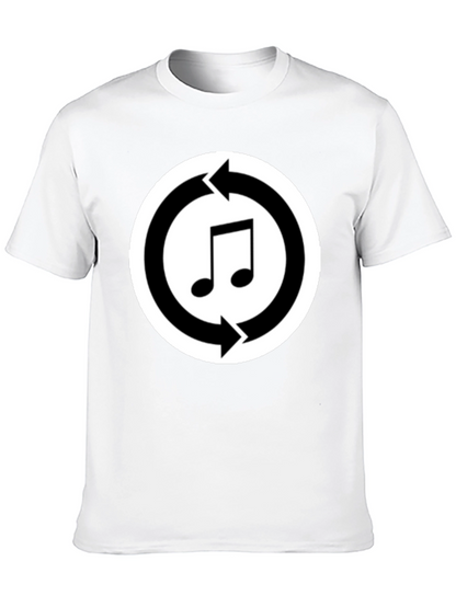 Musical Recycling Black T-Shirt