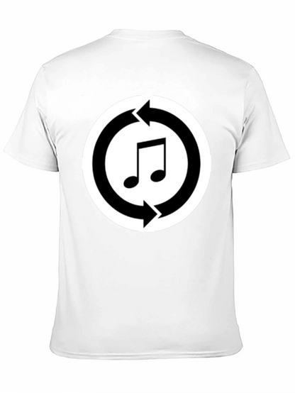 Musical Recycling Black T-Shirt