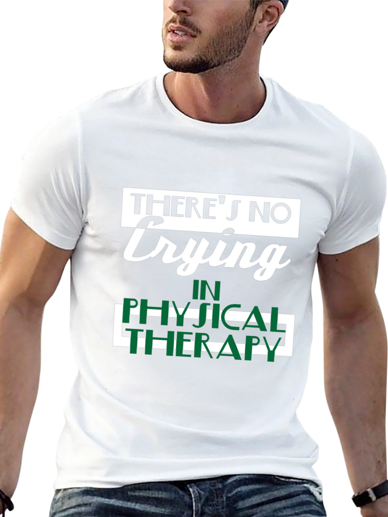 Funny Physical Therapy T-Shirt - No Crying!