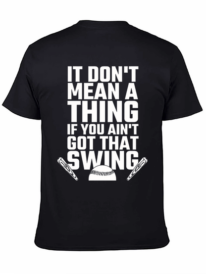 Baseball Swing Graphic T-Shirt