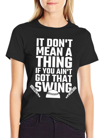 Baseball Swing Graphic T-Shirt