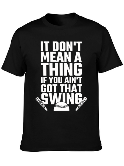 Baseball Swing Graphic T-Shirt