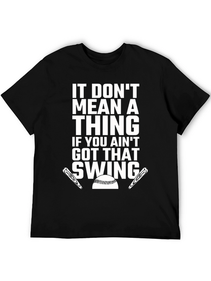 Baseball Swing Graphic T-Shirt