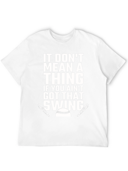 Baseball Swing Graphic T-Shirt