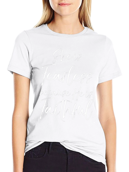 She is Fearless Christian T-Shirt