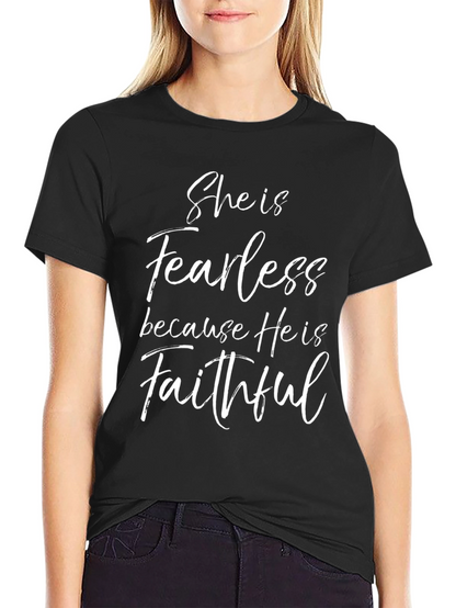 She is Fearless Christian T-Shirt