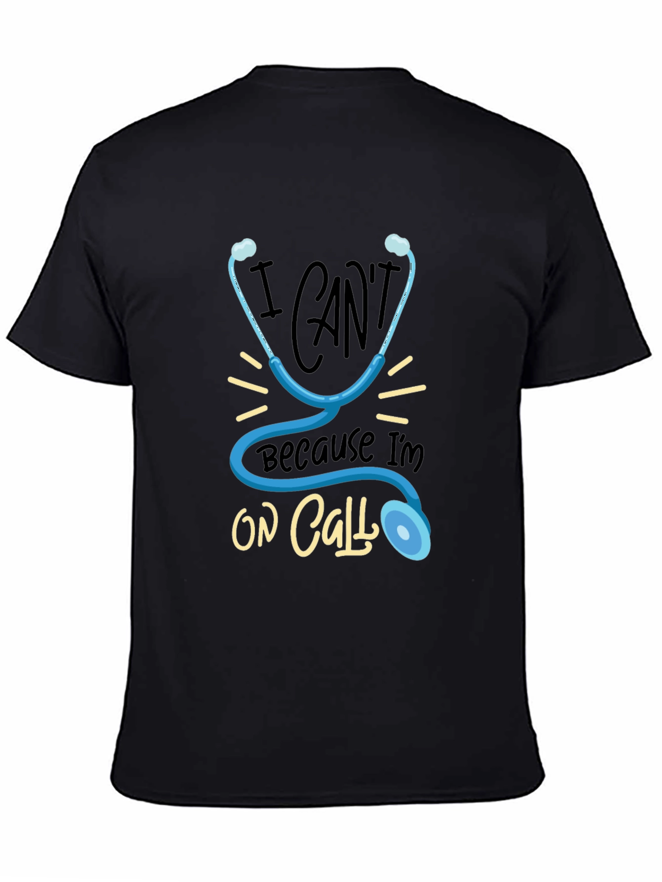On Call Stethoscope Graphic T-Shirt