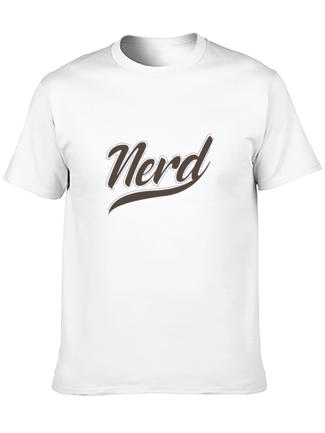 Nerd Graphic T-Shirt - Casual Short Sleeve Tee