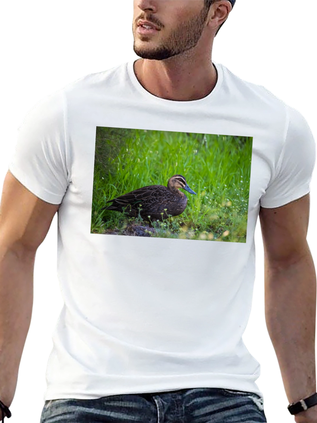 Duck Graphic Tee - Nature Lover Shirt