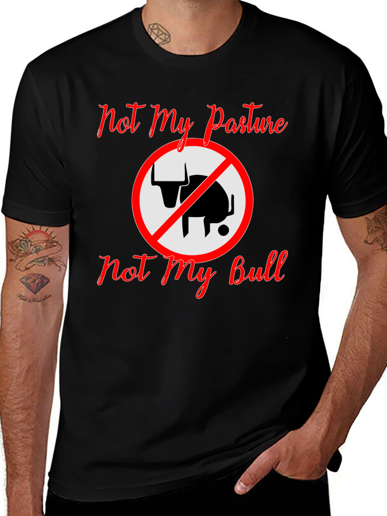 Not My Pasture Not My Bull T-Shirt