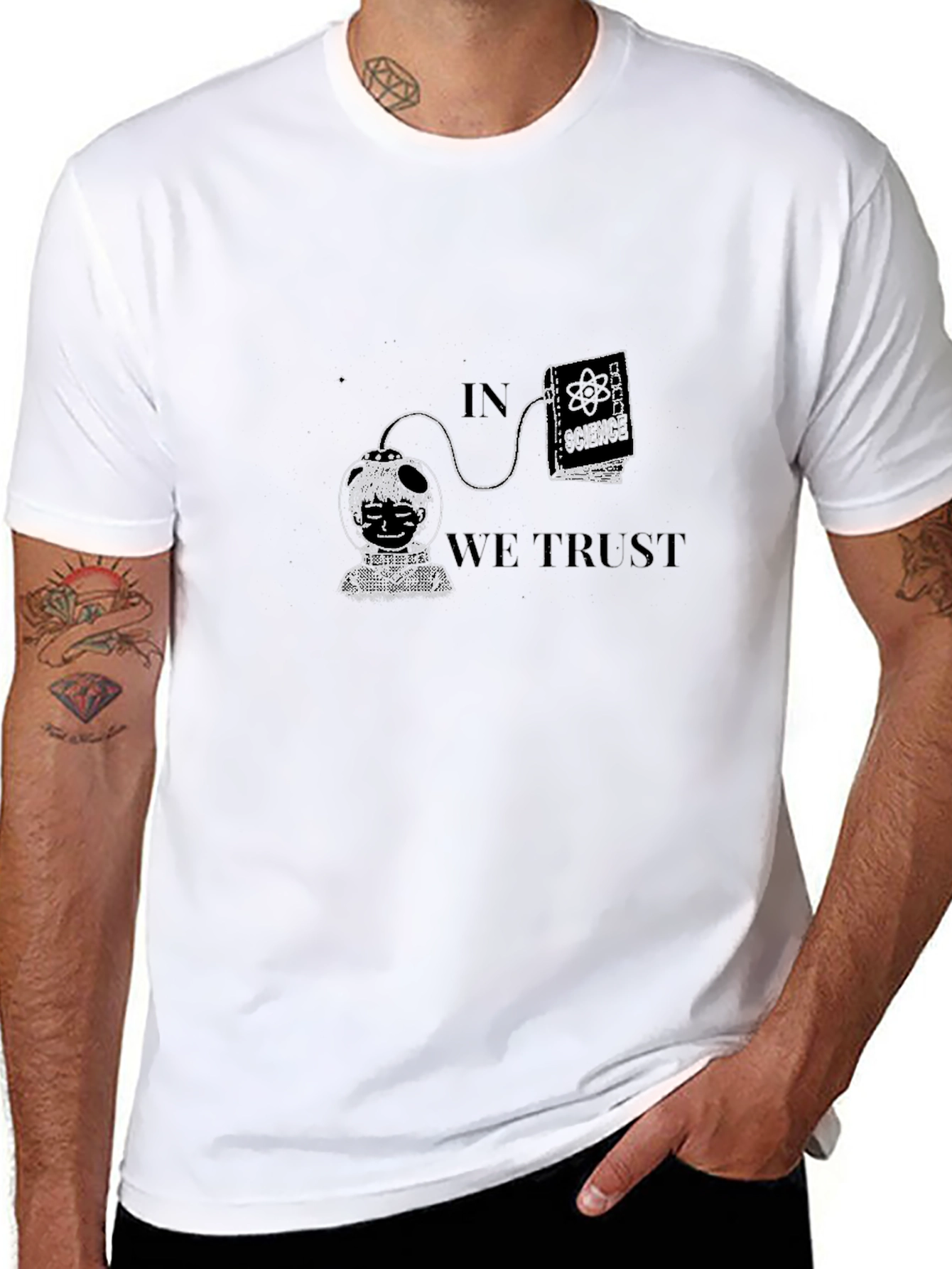 In Science We Trust Graphic T-Shirt