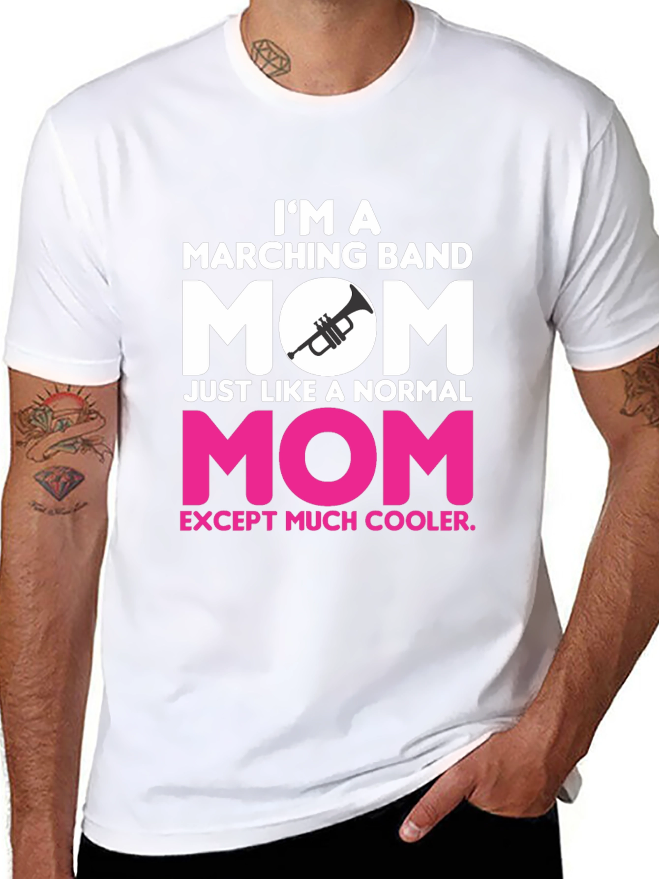 Marching Band Mom T-Shirt - Cooler Than Normal!