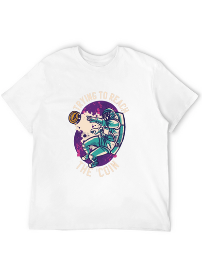 Reach the Coin T-Shirt - Crypto Astronaut