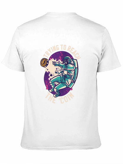 Reach the Coin T-Shirt - Crypto Astronaut
