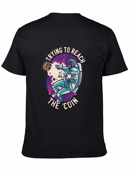 Reach the Coin T-Shirt - Crypto Astronaut