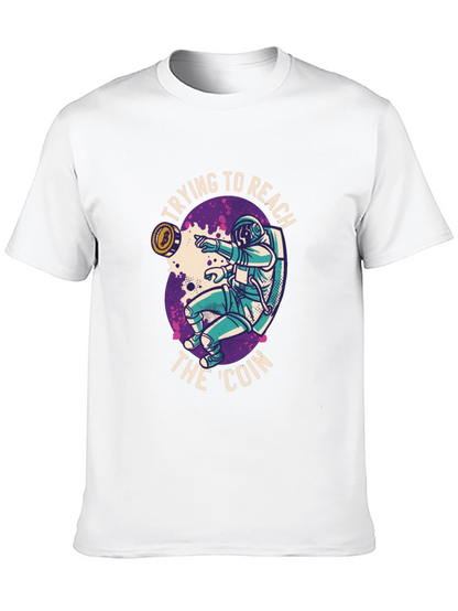 Reach the Coin T-Shirt - Crypto Astronaut
