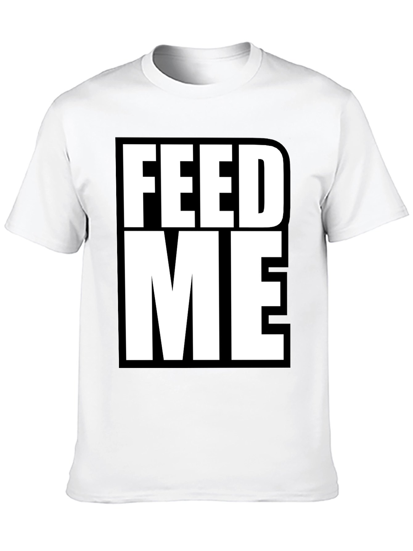 Feed Me Graphic Tee - Bold Statement T-Shirt