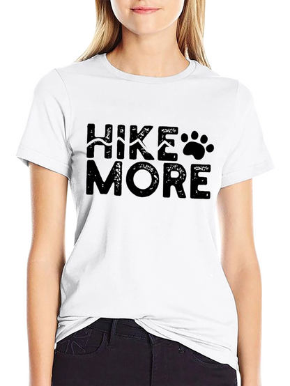Hike More Graphic Tee - Black Casual Shirt