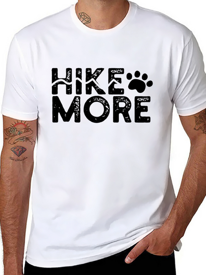 Hike More Graphic Tee - Black Casual Shirt