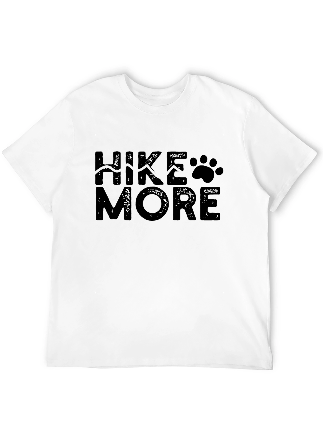 Hike More Graphic Tee - Black Casual Shirt
