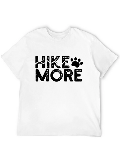 Hike More Graphic Tee - Black Casual Shirt